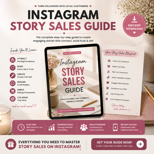Instagram Story Sales Guide