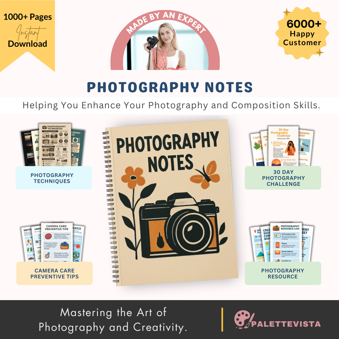 1000+ Free Photography Techniques Notes