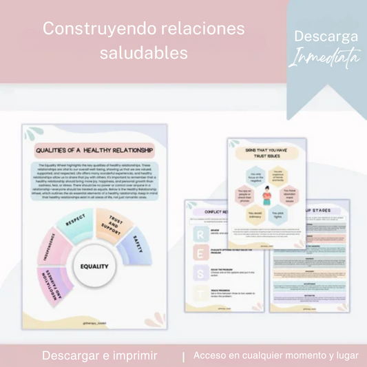 Construyendo relaciones saludables