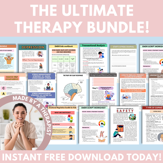 200+ Therapy Bundle ( FREE TODAY )