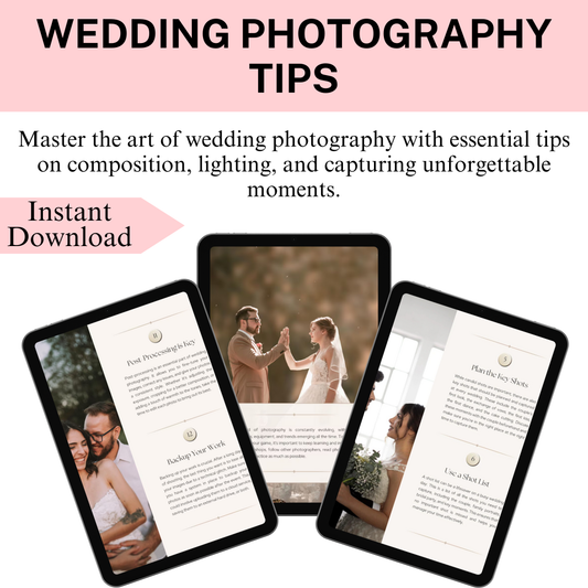 Wedding Photography Tips