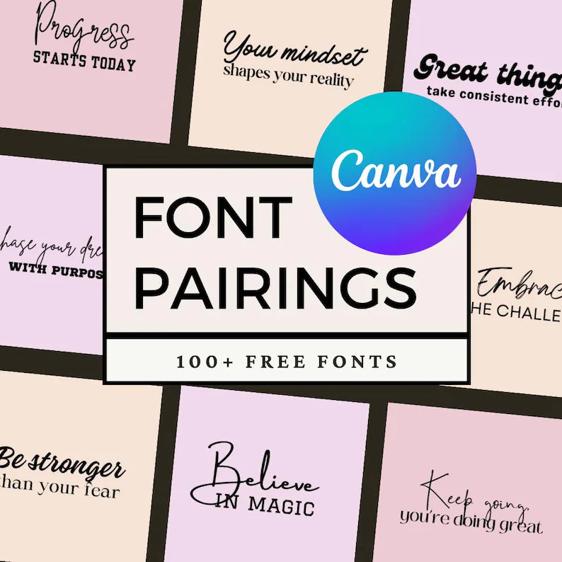 Canva Font Pairing Combination Guide
